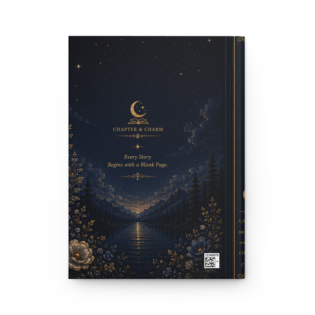 Moonlight Reflections Hardcover Journal | Guided Dream & Reflection Notebook